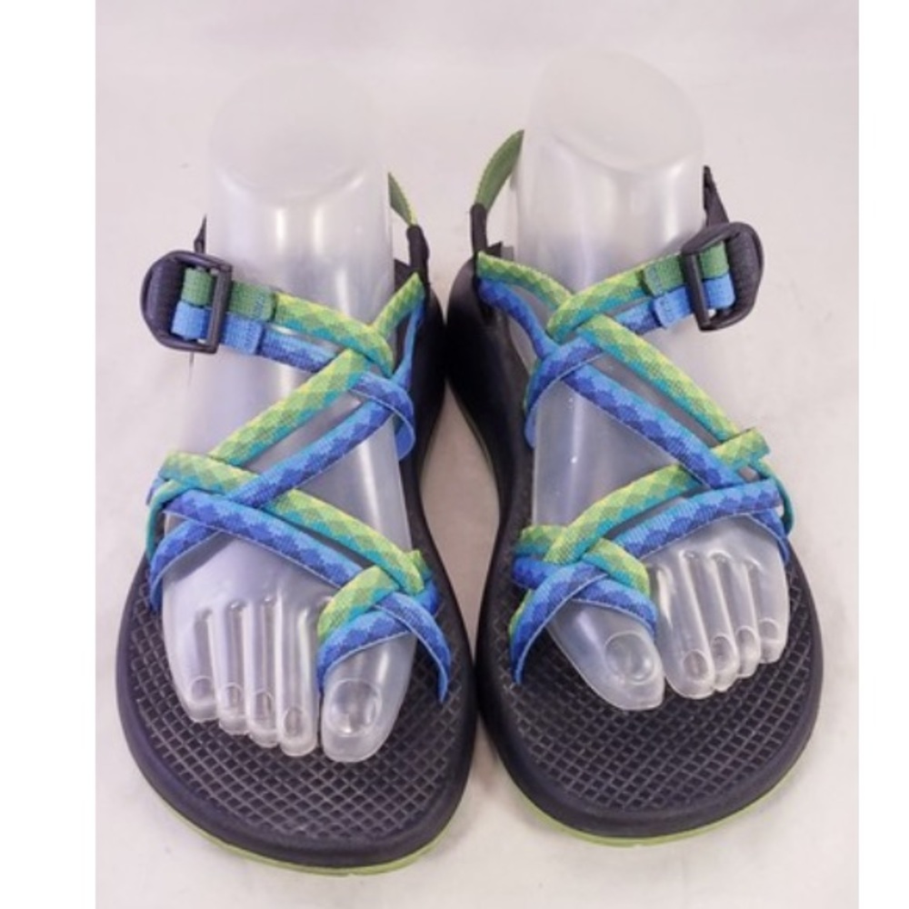 CHACO Zx2 Women’s Blue/Green Sandals